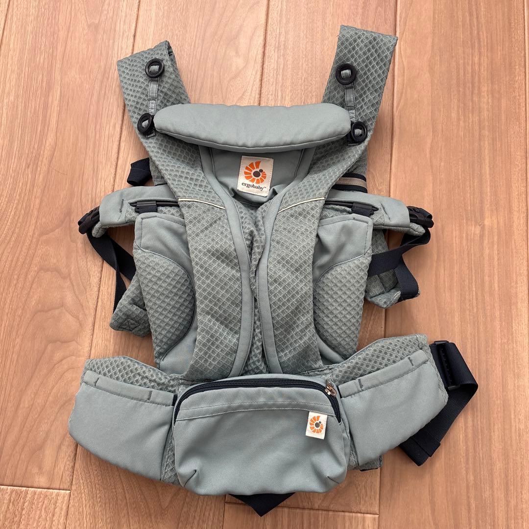 エルゴベビー　オムニブリーズ　抱っこ紐　スレートブルー