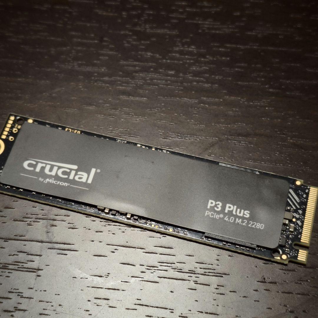 内蔵型SSD Crucial P3 Plus 1TB PCIe 4.0 NVMe SSD