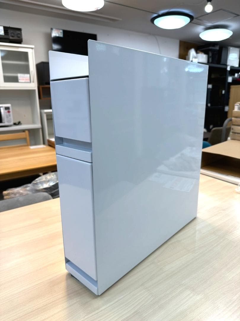 ♪新品未使用♪隠せる調味料ラック タワー ２段 ホワイト♪