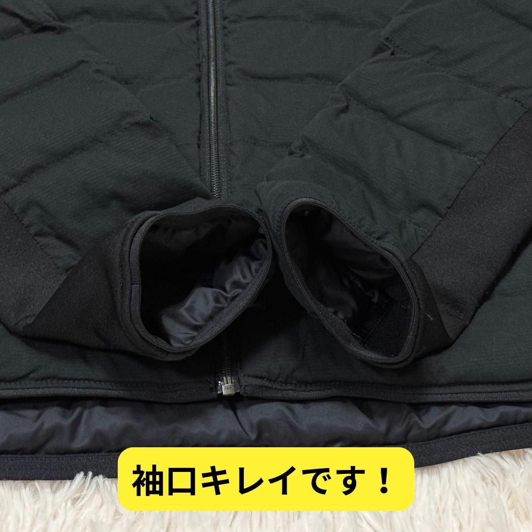 ⭐ほぼ新品　ノースフェイス レッドランフーディ 黒　女性 M　撥水 防寒 保温