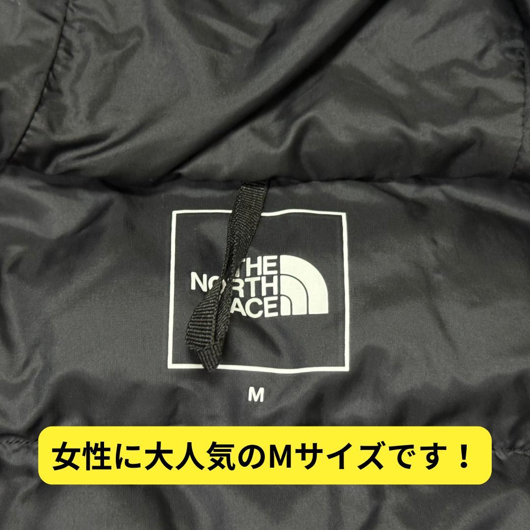 ⭐ほぼ新品　ノースフェイス レッドランフーディ 黒　女性 M　撥水 防寒 保温