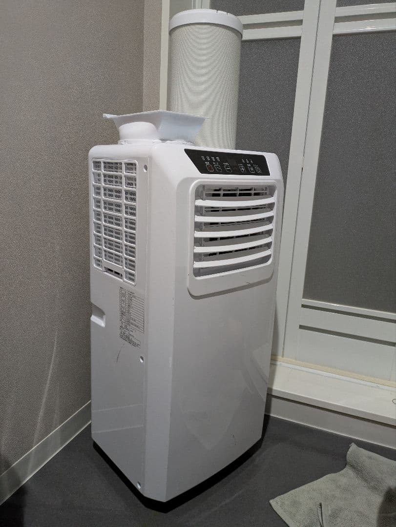 クソ暑い夏が来る前に(￣▽￣;)スポットクーラー タッチパネル ホワイト