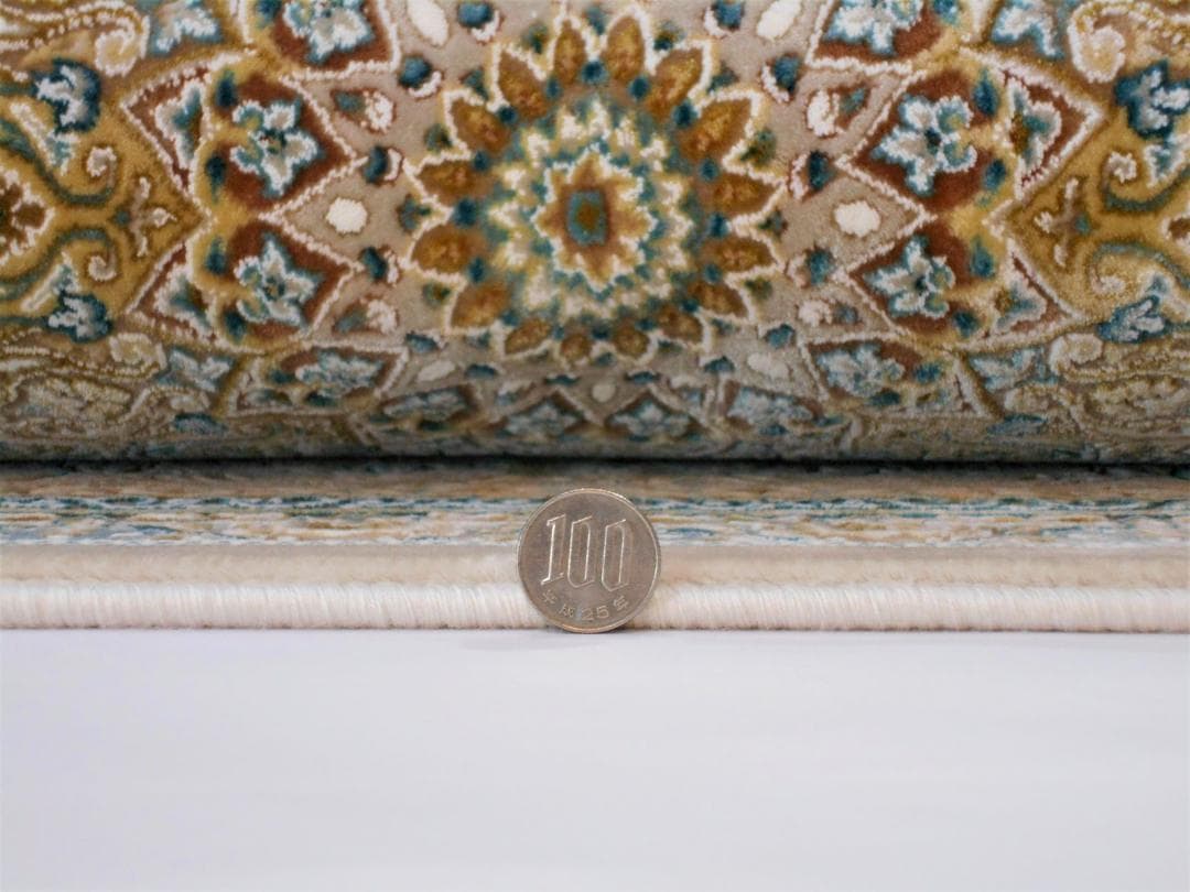 専用！144万ノット！本場イラン産 絨毯！150×225cm-44001