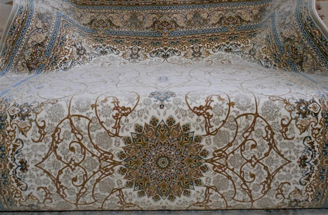 専用！144万ノット！本場イラン産 絨毯！150×225cm-44001