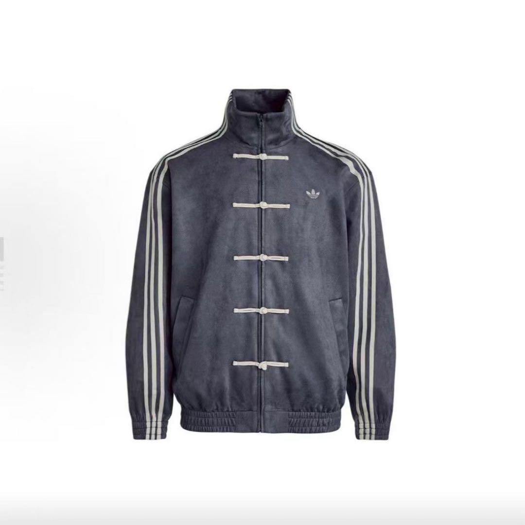 adidasアディダス 中国限定 蛇年トラックジャケットダーククレー Lサイズ”