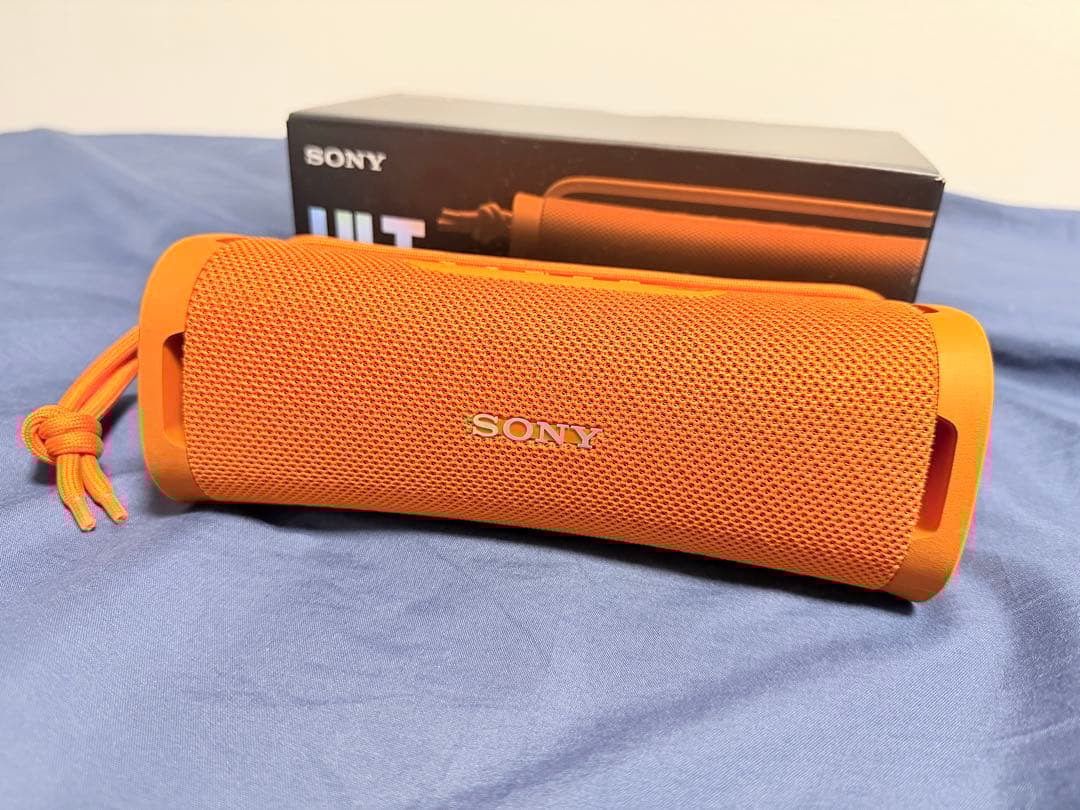【美品】SONY ULT FIELD 1 ワイヤレススピーカー オレンジ