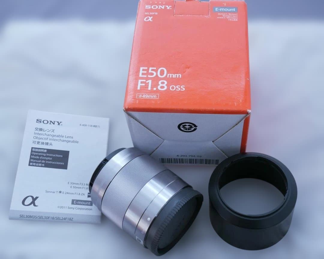 SONY 単焦点レンズ E 50mm F1.8 OSS APS-C専用