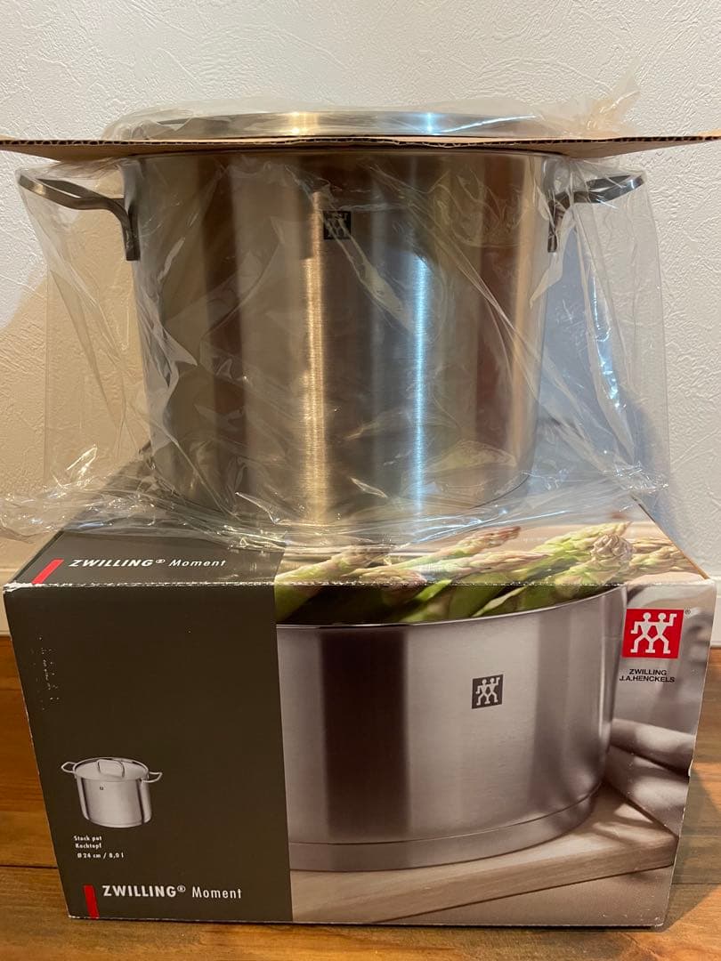 新品　未使用　ZWILLING Moment 両手鍋 大容量 蓋付き　ヘンケルス
