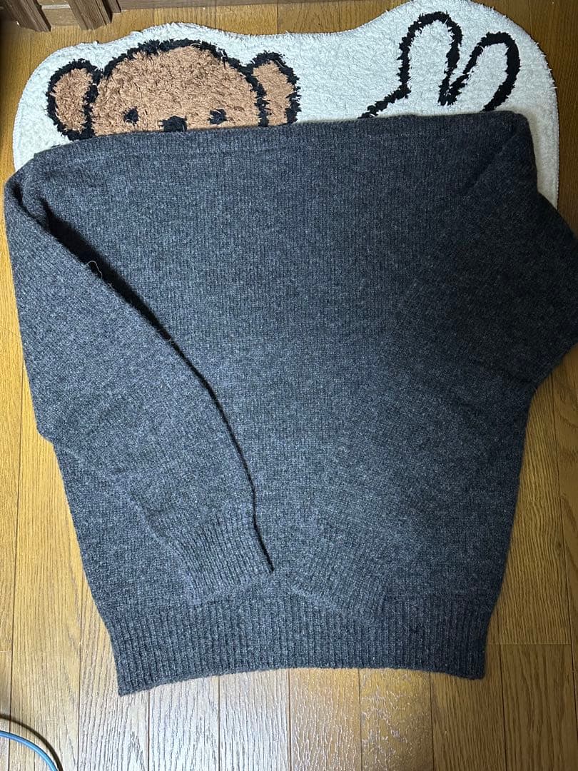 へ　ert kingdom 25aw ボートネックニット