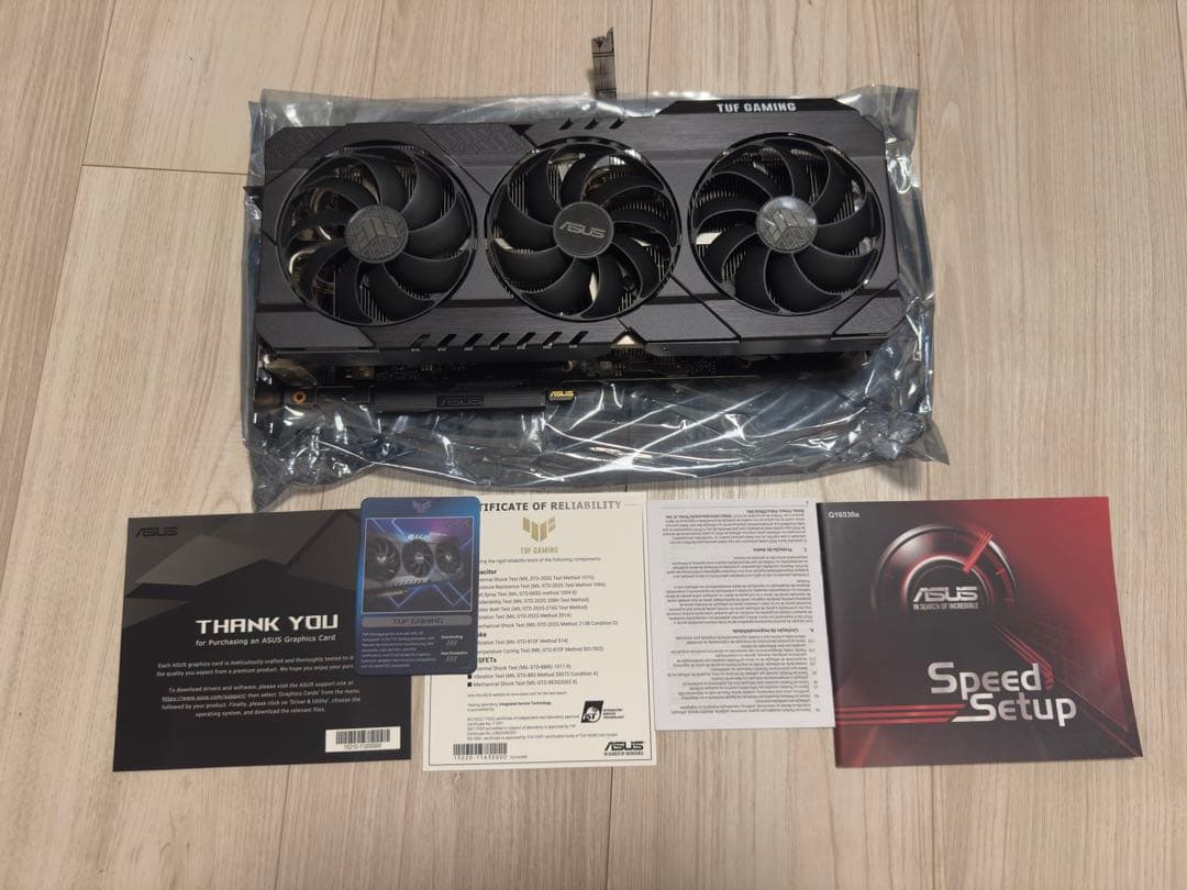 ASUS TUF-RTX3080 O10G GAMING タフゲーミング