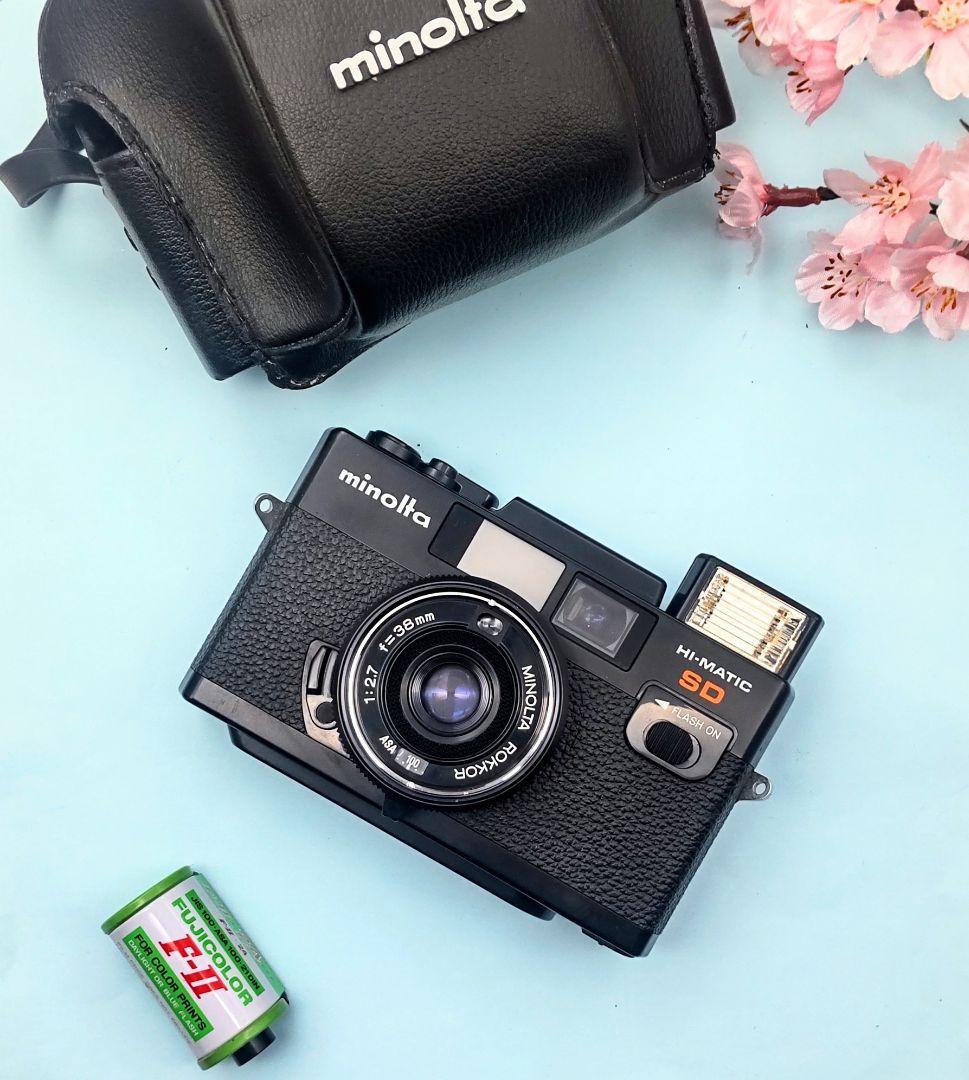 感動品◆極美品【優しく澄んだエモい写り】minolta HI-MATIC SD