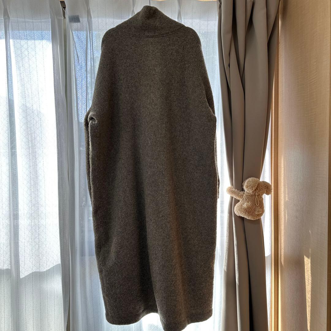 Plantation ウールロングコート カーディガン ガウン