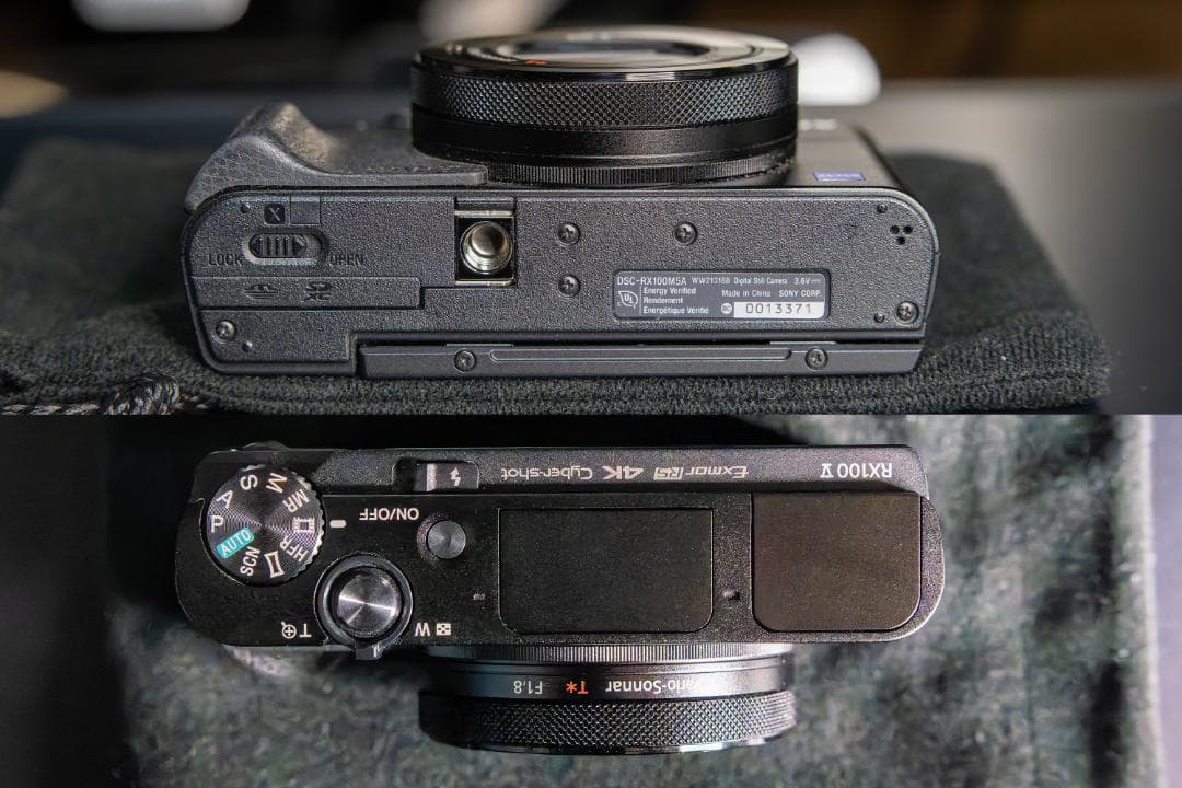 RX100V (DSC-RX100M5A)とVCT-SGR1