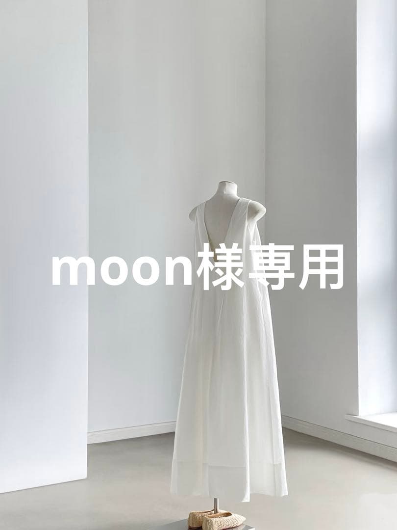 moon　Tニット グレーＭ