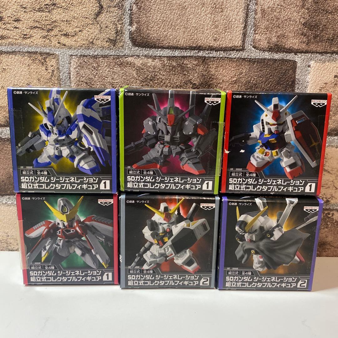 SDガンダム　ジージェネレーション　組立式コレクタブルフィギュア