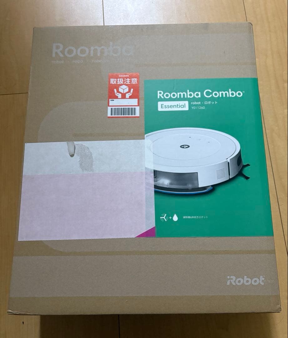 【新品未使用】iRobot Roomba Combo Essential 掃除機