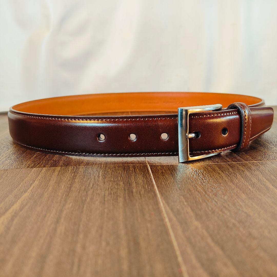 【極艶美品】K.T. Lewiston ラコタハウス正規品 高級コードバンベルト