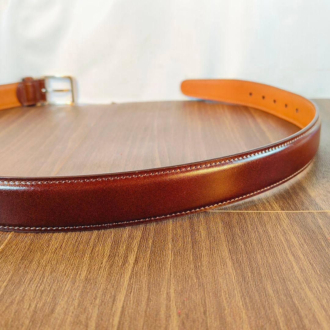 【極艶美品】K.T. Lewiston ラコタハウス正規品 高級コードバンベルト