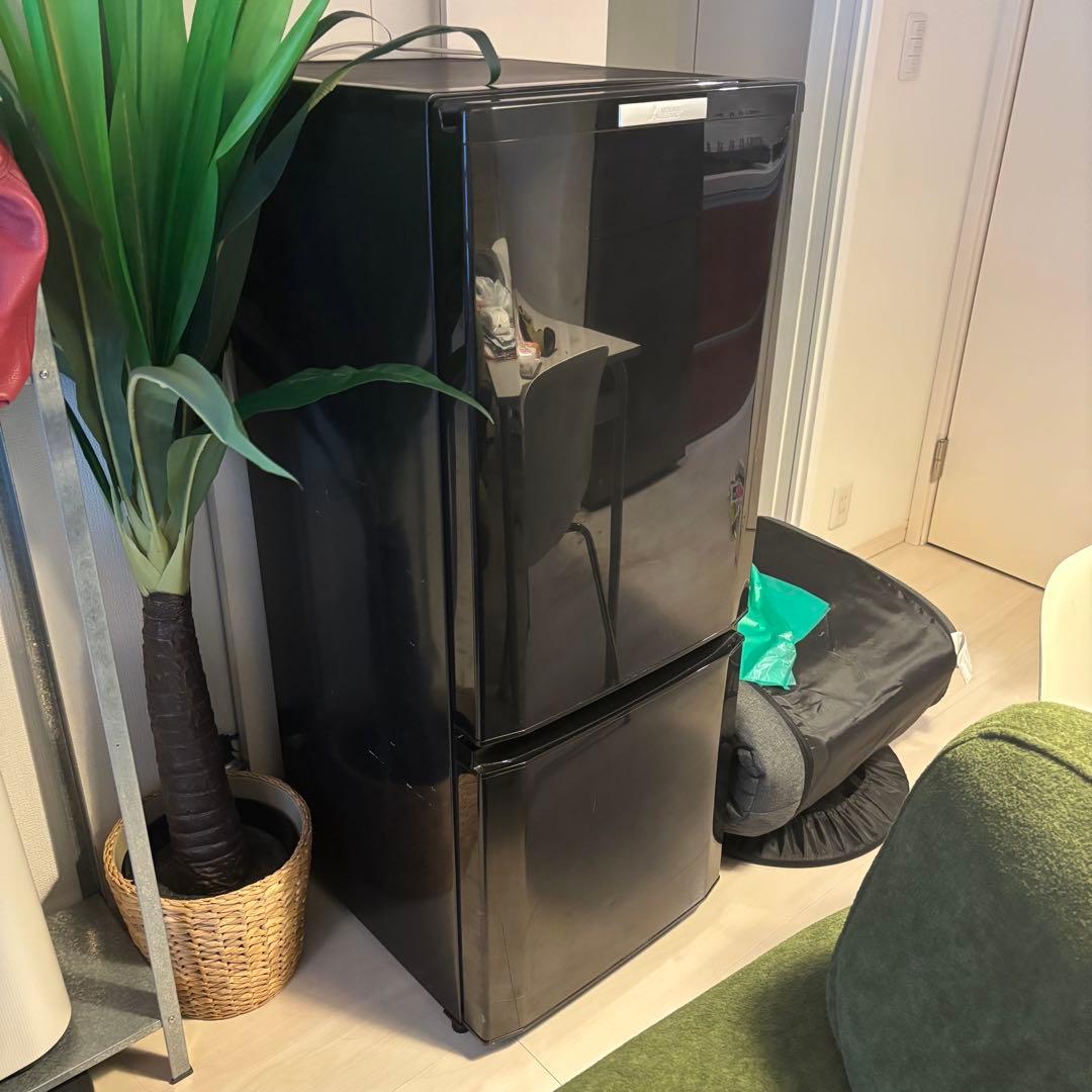 三菱 冷蔵庫 ブラック 2015年製