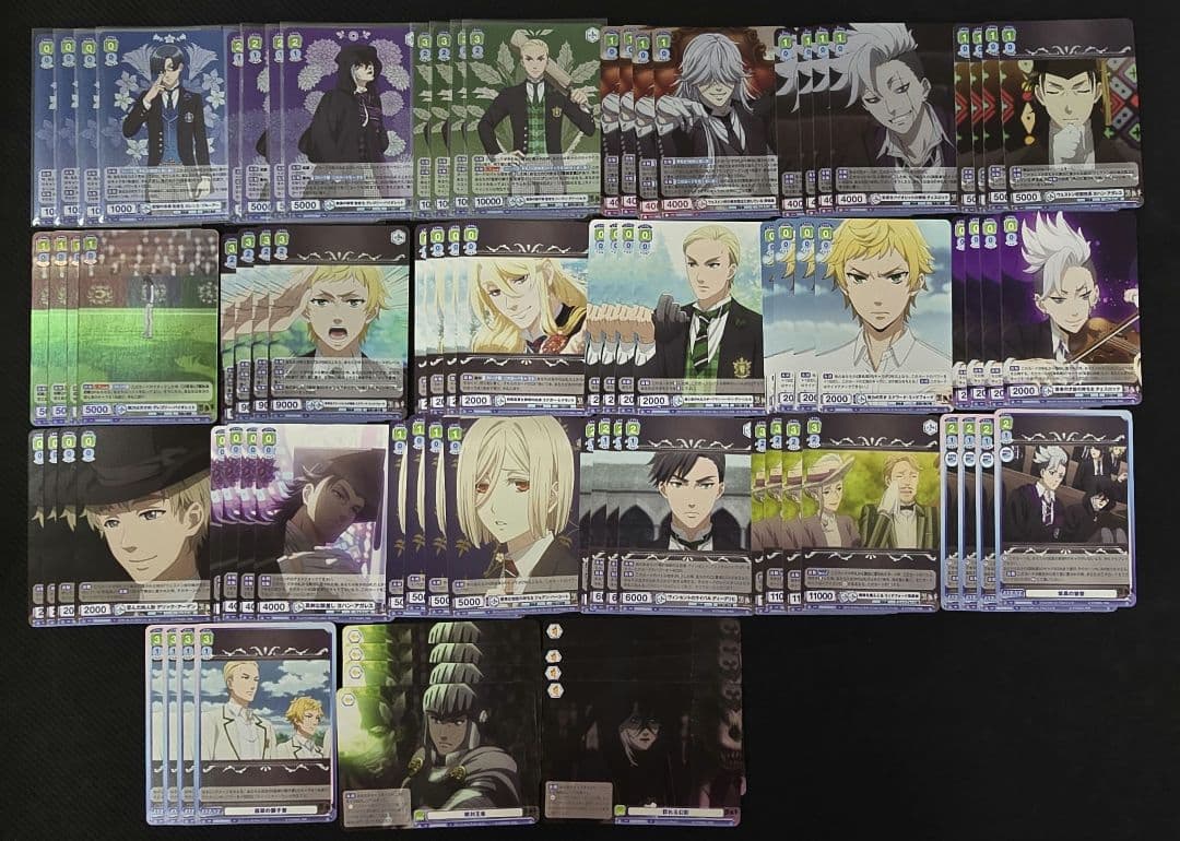 ヴァイスシュヴァルツブラウ 黒執事 4コン