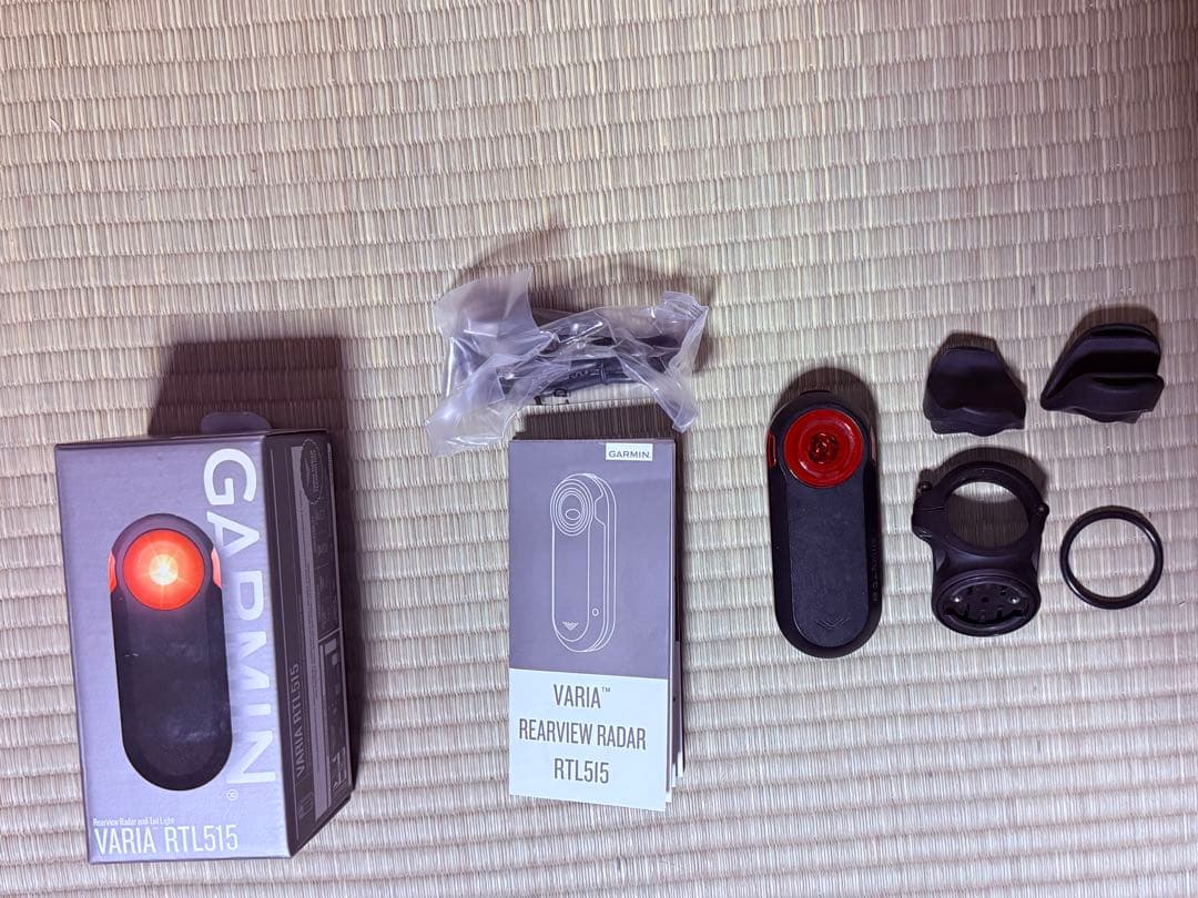 【マウント付】GARMIN Varia RTL515 リアビューレーダー