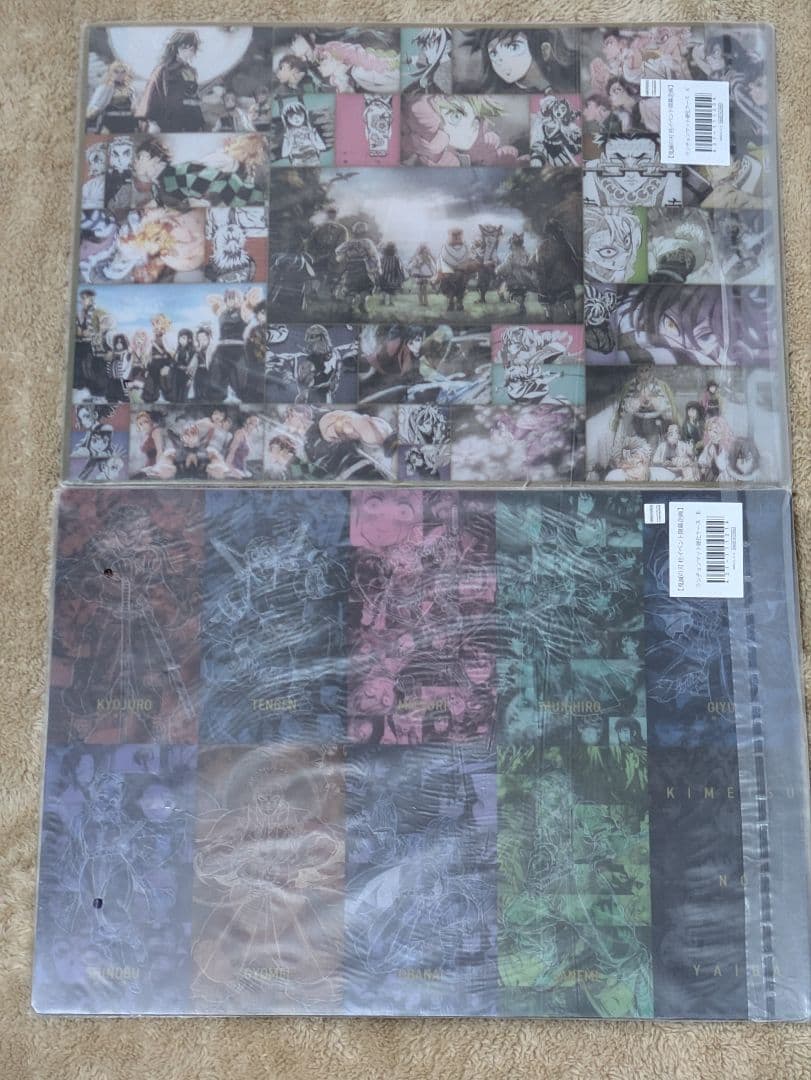 鬼滅 柱イベント ランチョンマット硬化ケース A＆B セット