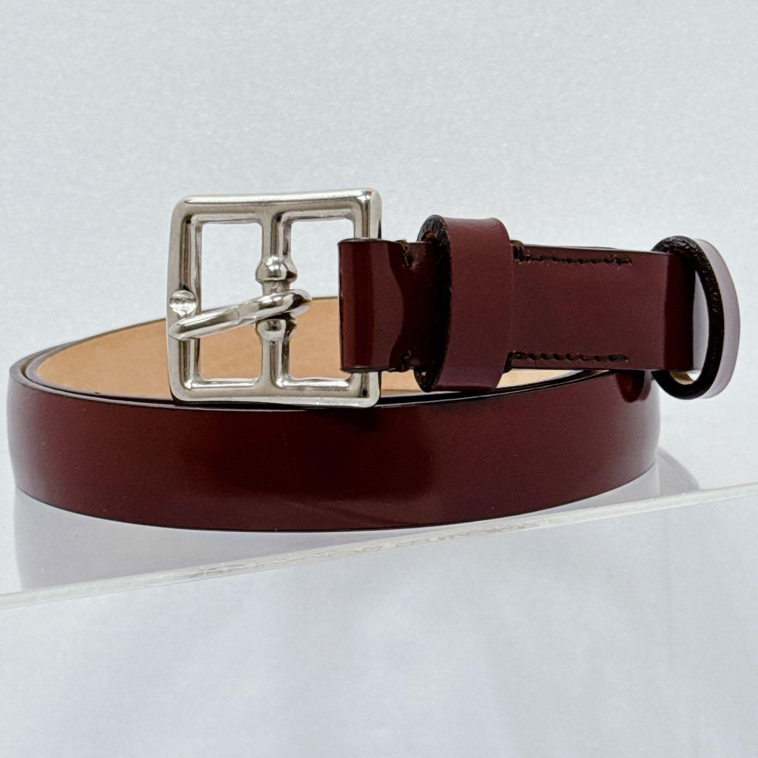 J&M DAVIDSON ハーネスバックル レザーベルト 80/32 英国製