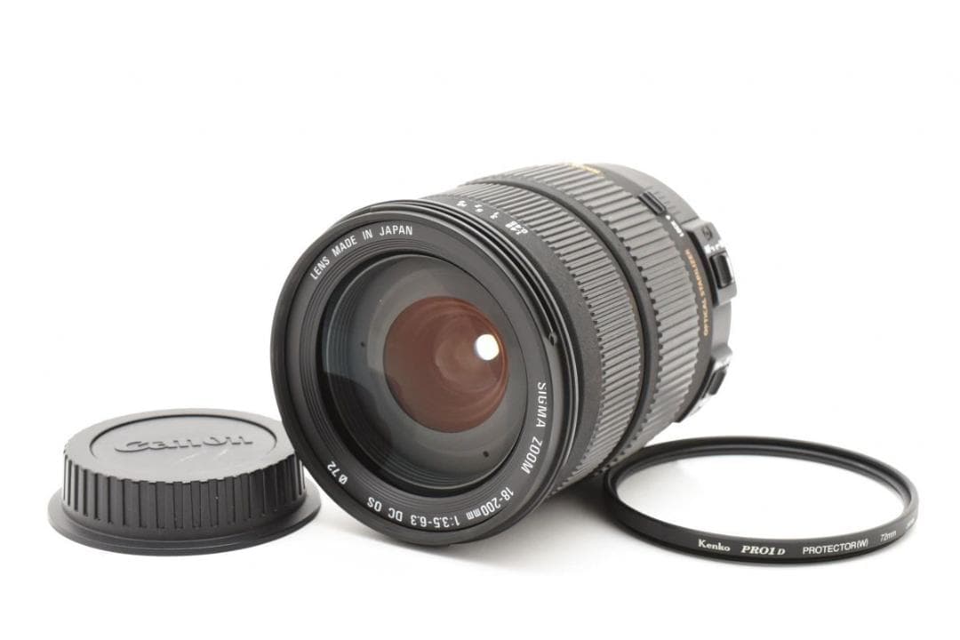 良品 SIGMA 18-200mm F3.5-6.3 DC OS Canon