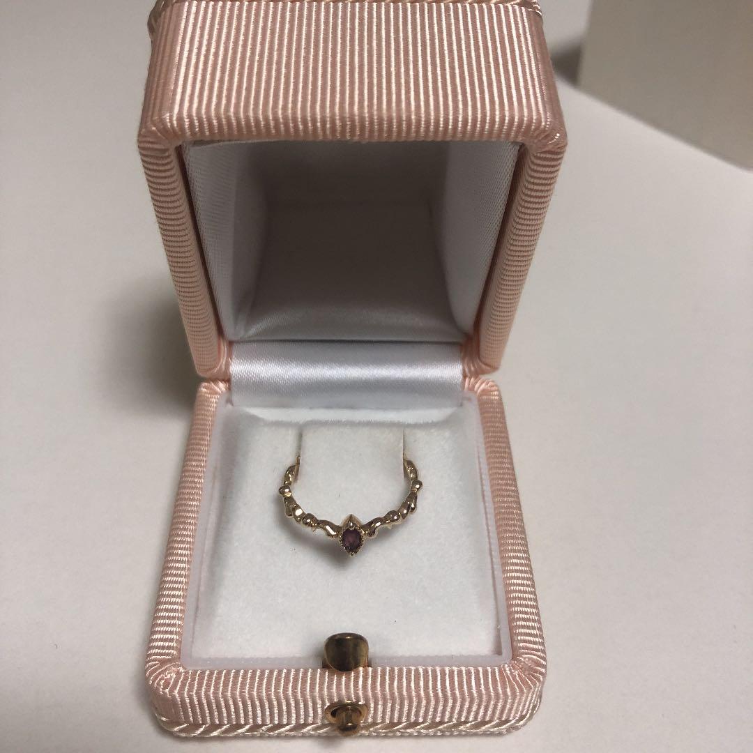 レディース リング 指輪 ジュピター ガーネット