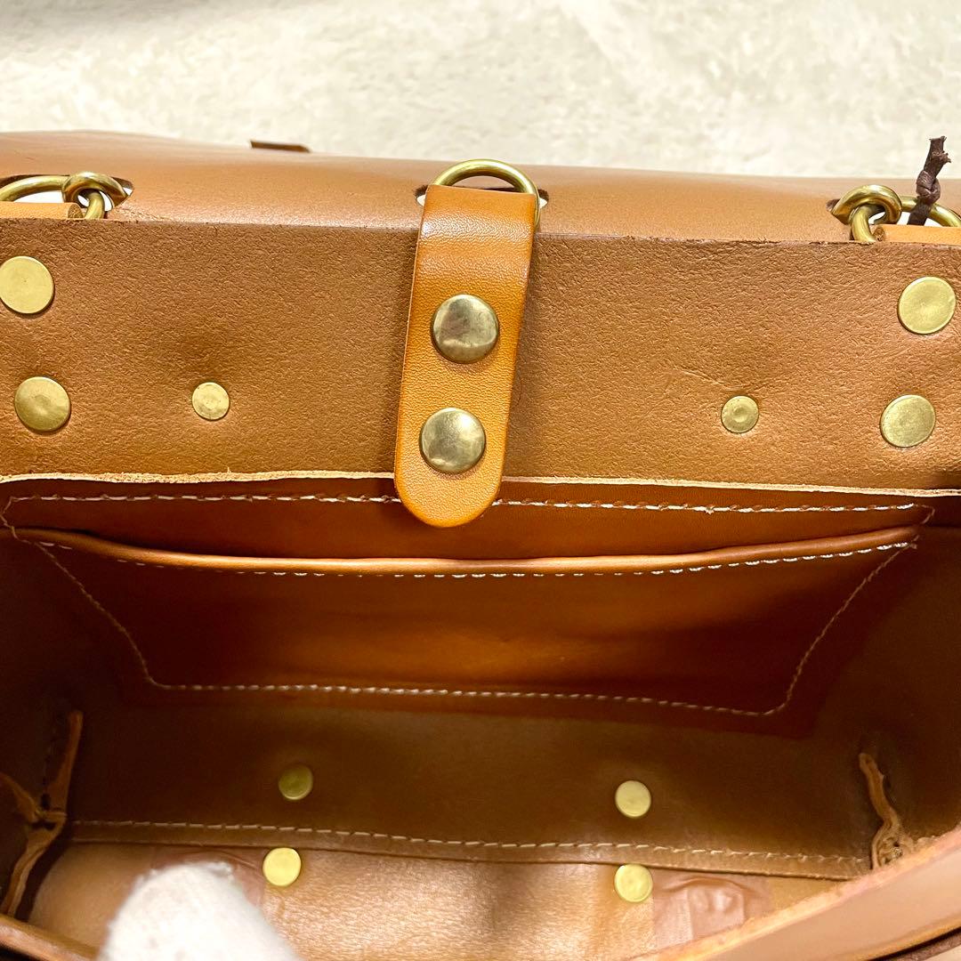 HERZ ヘルツ CW-137 ナレッジバッグ 3way キャメル Mサイズ