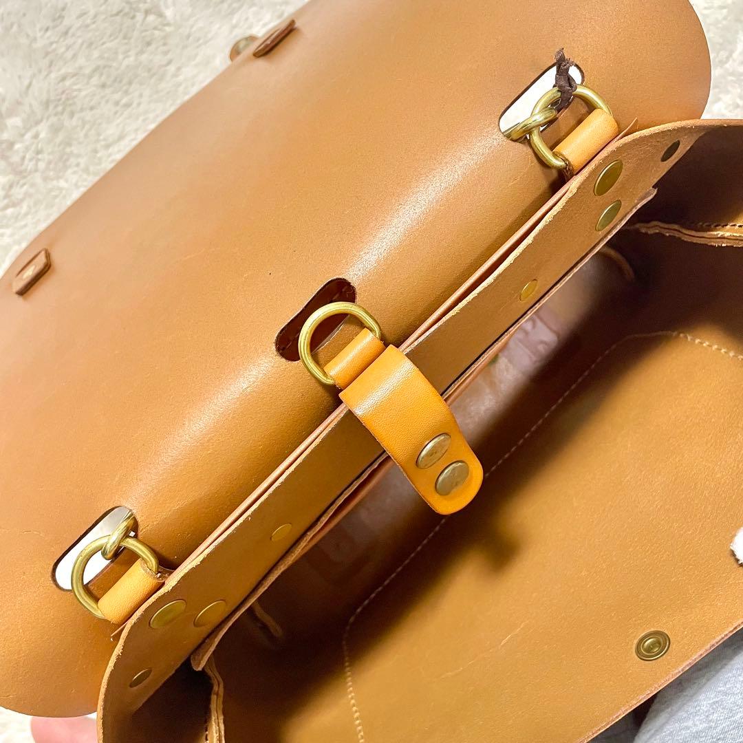 HERZ ヘルツ CW-137 ナレッジバッグ 3way キャメル Mサイズ