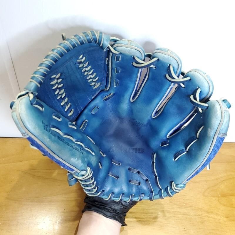 ミズノ 三浦大輔モデル 耕作オーダー 背面メッシュ 外野用 軟式グローブ