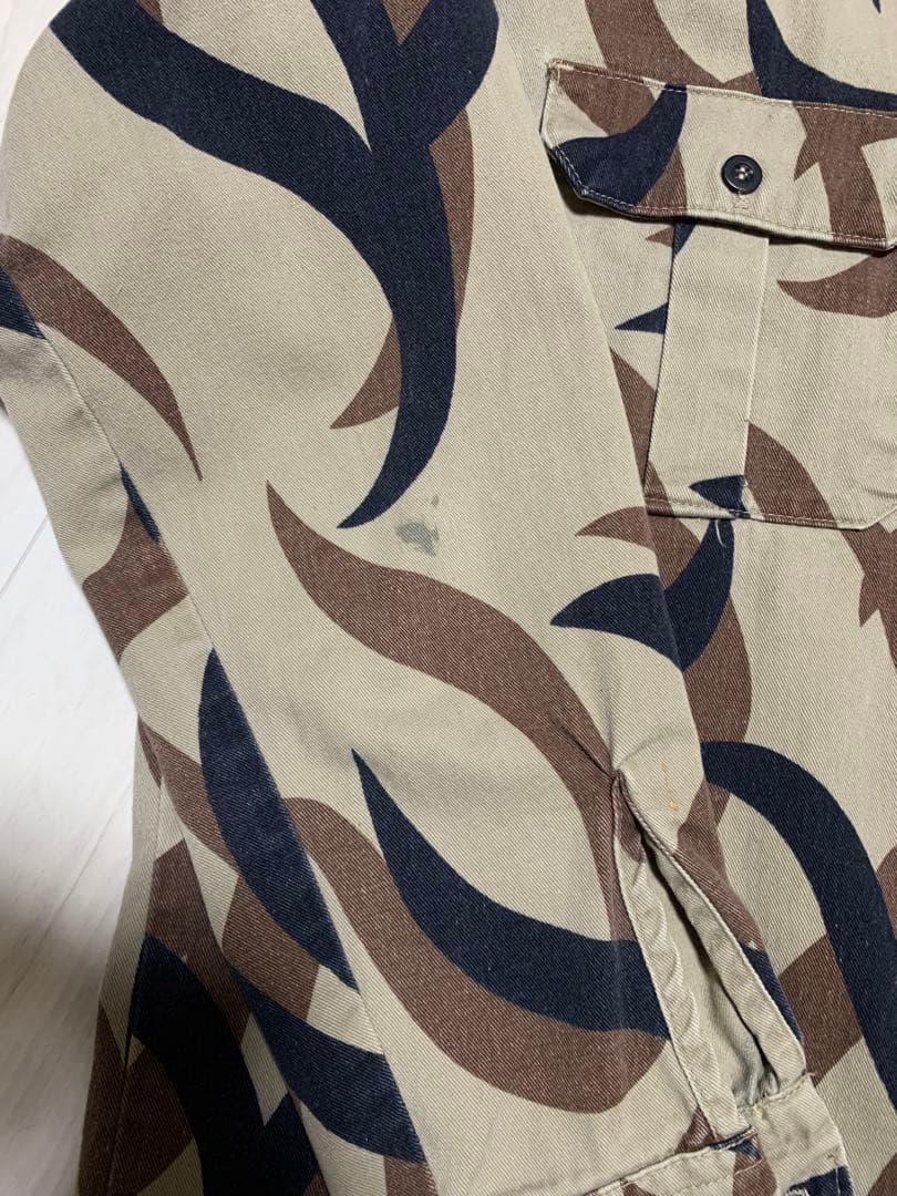 poniiio　90s トライバルカモ　長袖シャツ