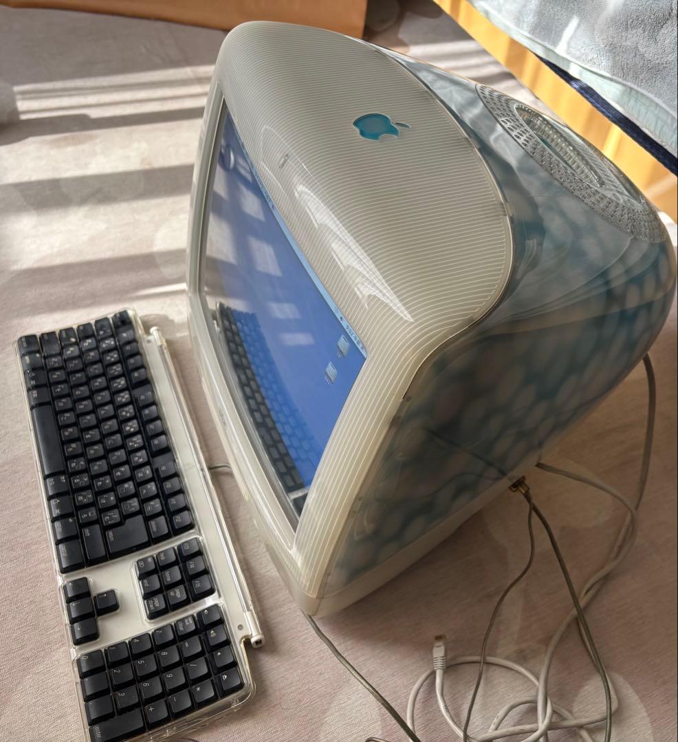 Apple iMac G3 Blue Dalmatian ブルーダルメシアン