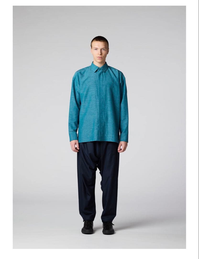 IM MEN HYBRID SHIRT ブラック 3サイズ