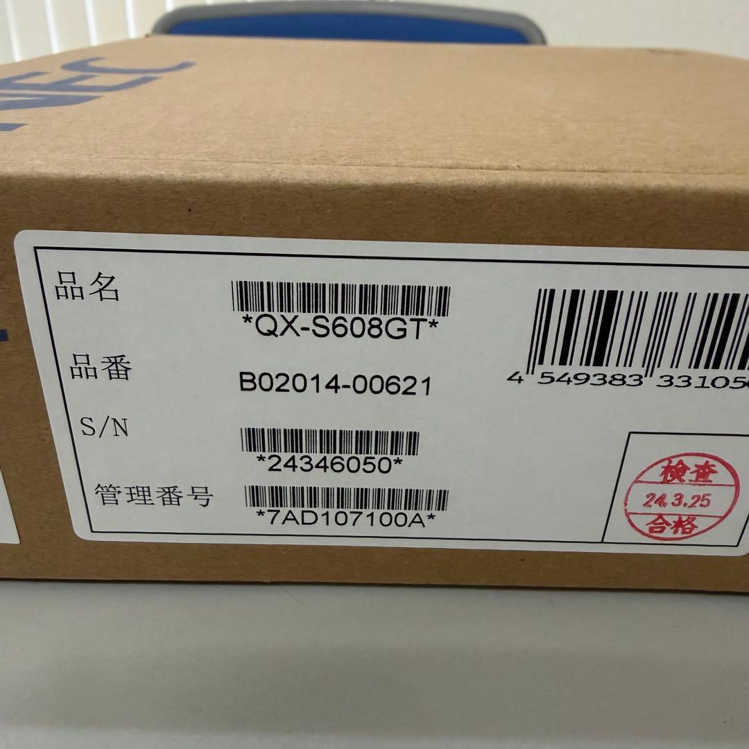 QX-S608GT 8ポート　HUB 10台