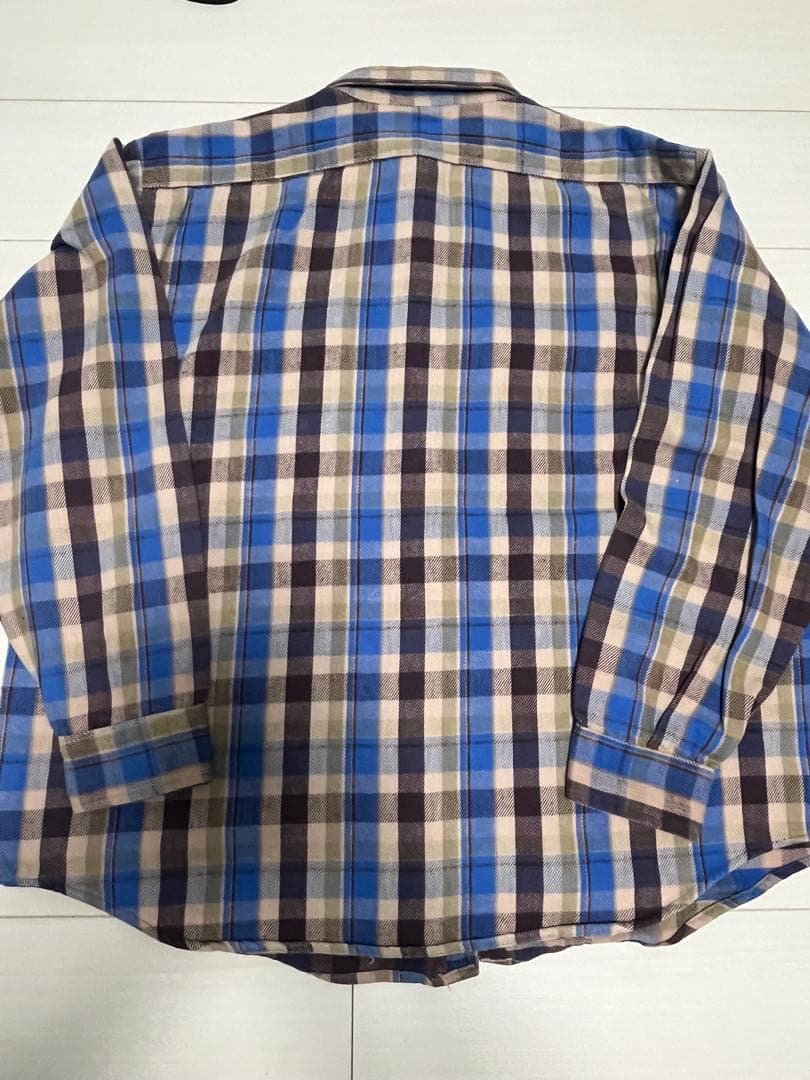 すーさん専用　ヘビネル ネルシャツ 三角タグ