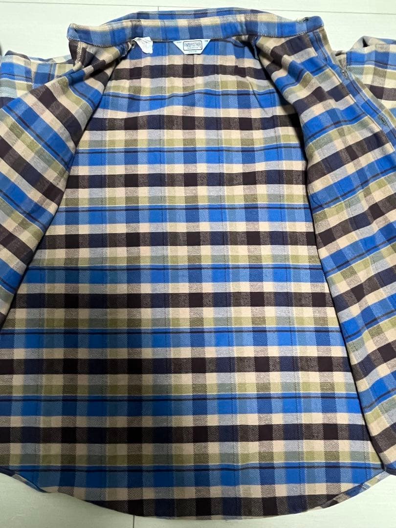 すーさん専用　ヘビネル ネルシャツ 三角タグ