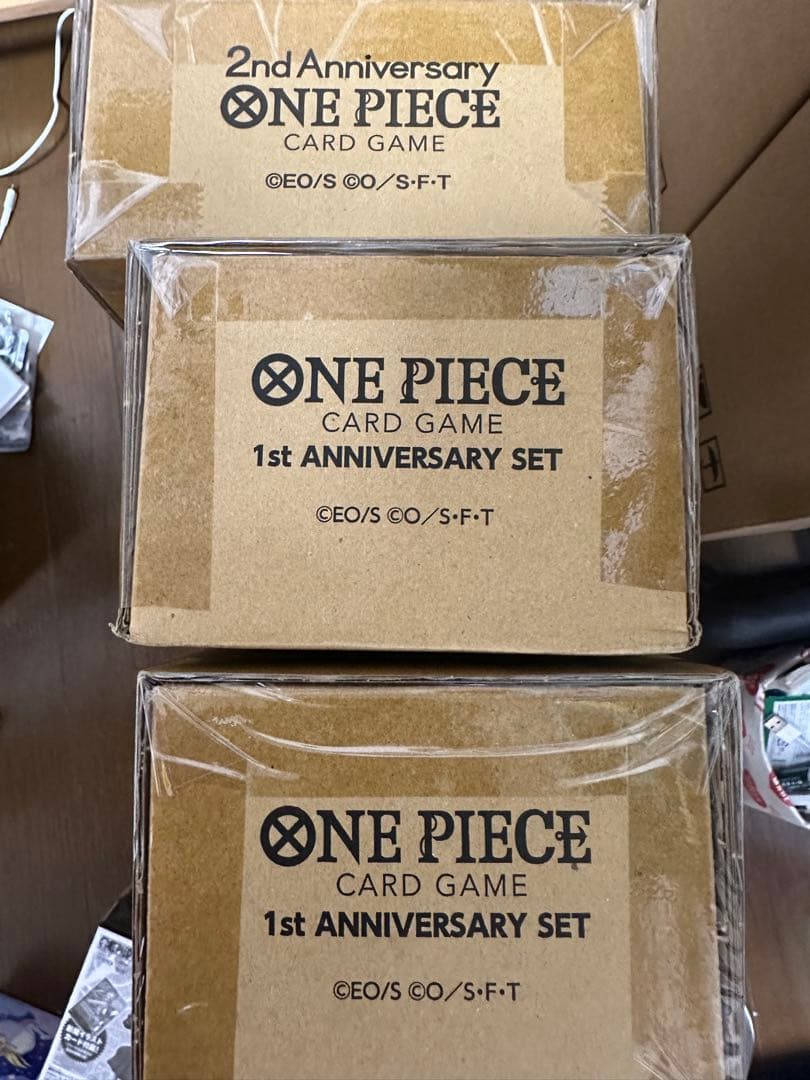 ワンピース カードゲーム ONE PIECE 1st,2nd ANNIVERSARY SET