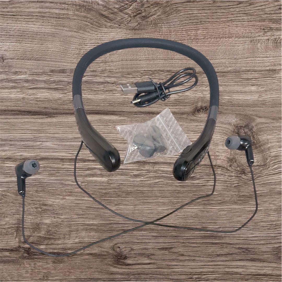 集音器 USB充電式 首かけ集音器 軽量