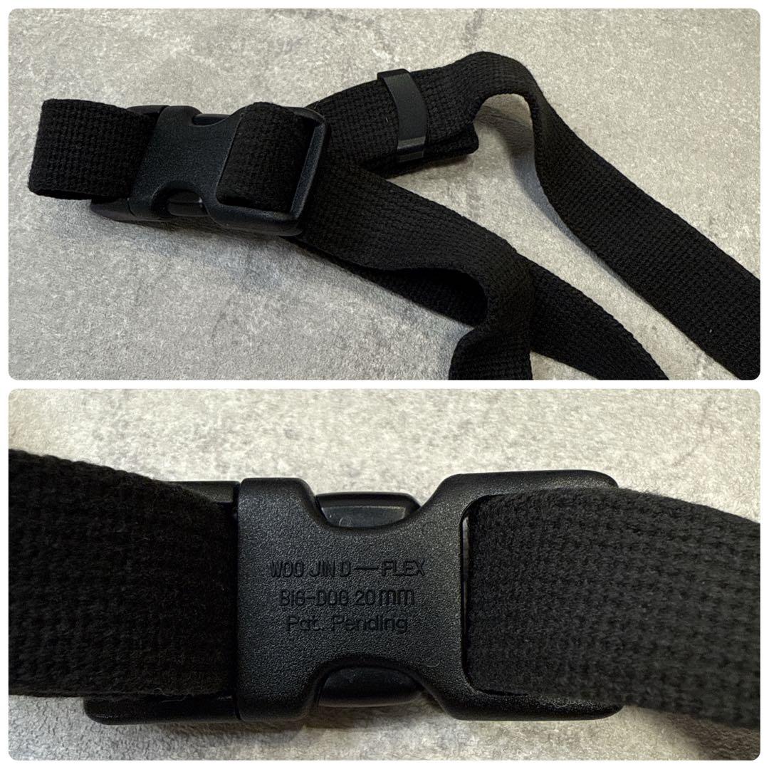 PORTER×B印 YOSHIDA ウエストバッグ ケミカルウォッシュ 黒