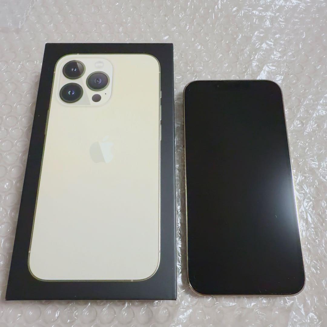Apple iPhone 13Pro 256GB ゴールド 90% 本体