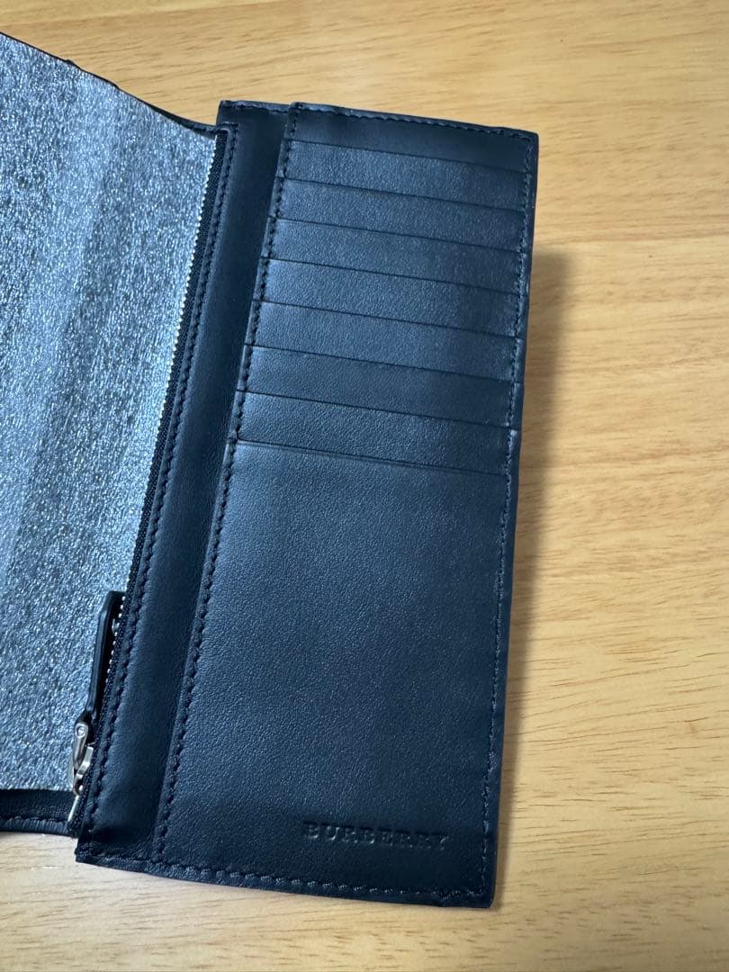 [新品未使用］バーバリー　長財布　新品　チェック
