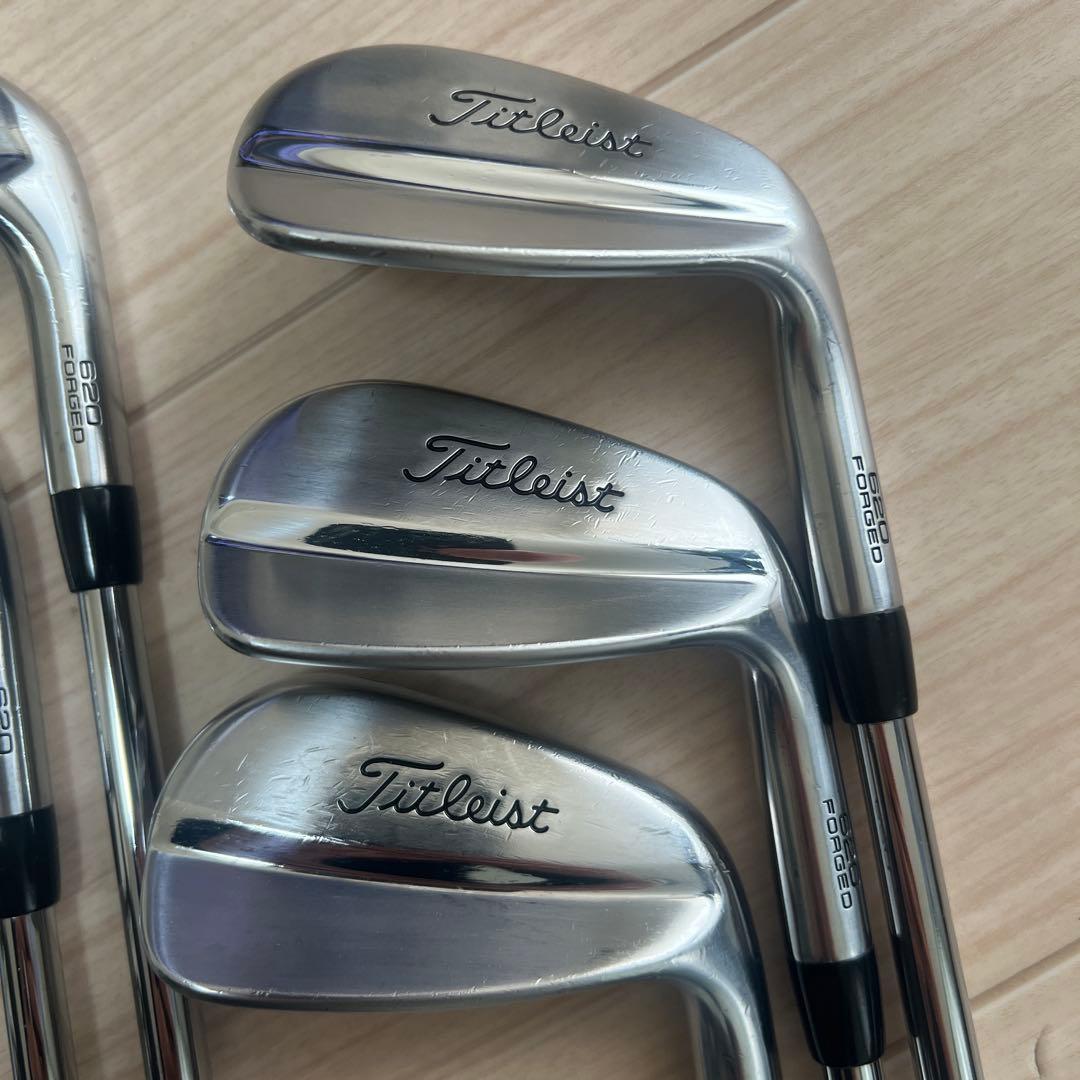 タイトリスト 620MB AMT TOUR WHITE S200 アイアンセット