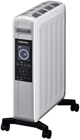コロナ オイルレスヒーター（8畳 ホワイトシルバー）
