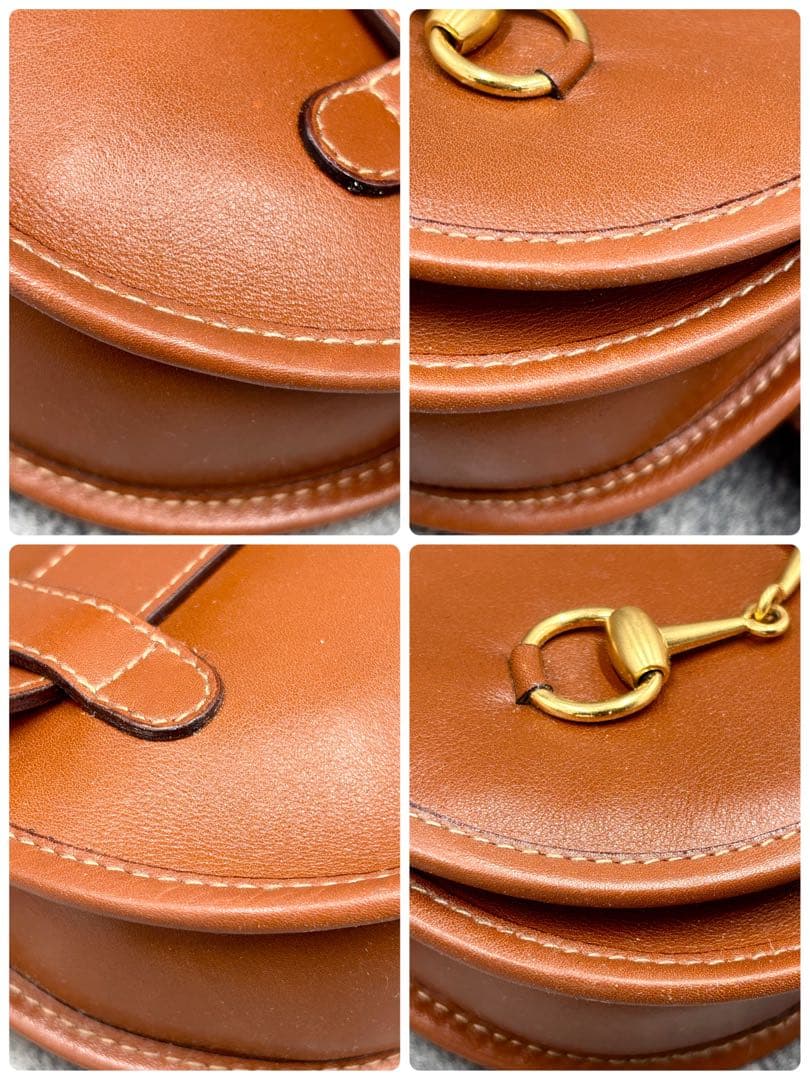 ✨極美品✨GUCCI ホースビット ボディバッグ ウエスト レザー ブラウン