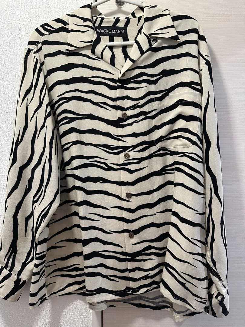 トップス WACKO MARIA Tiger Open Collar Shirt