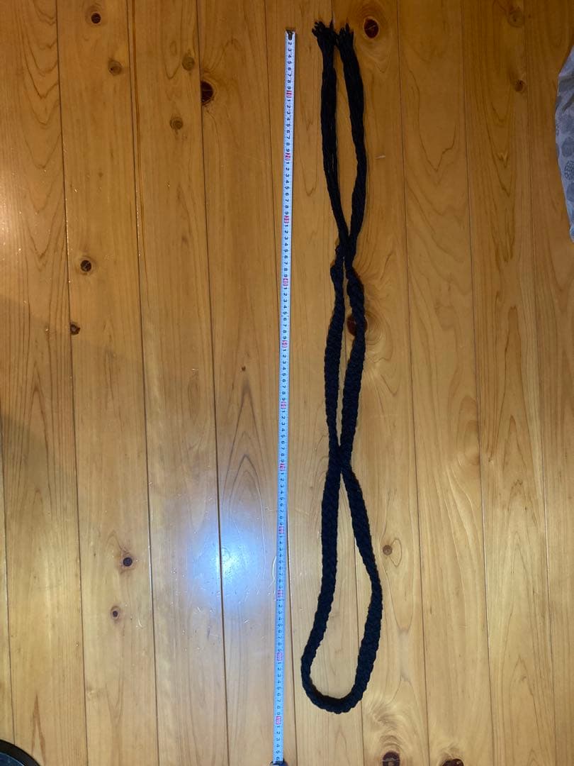 ナンバーナイン黒ブラック編み込みベルト フリンジ付きnumbernine