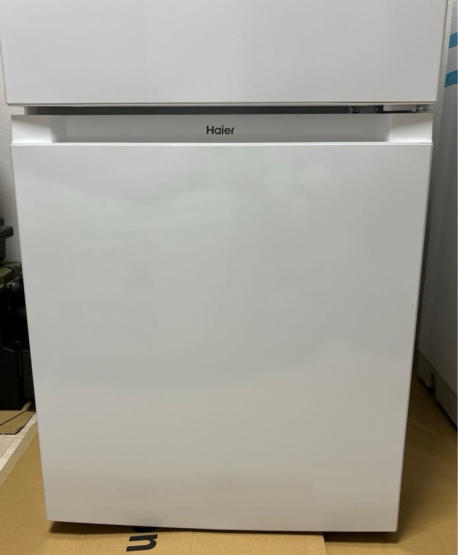 美品　ハイアール冷蔵庫 121ℓ 2ドア　白　送料無料　コンパクトサイズ