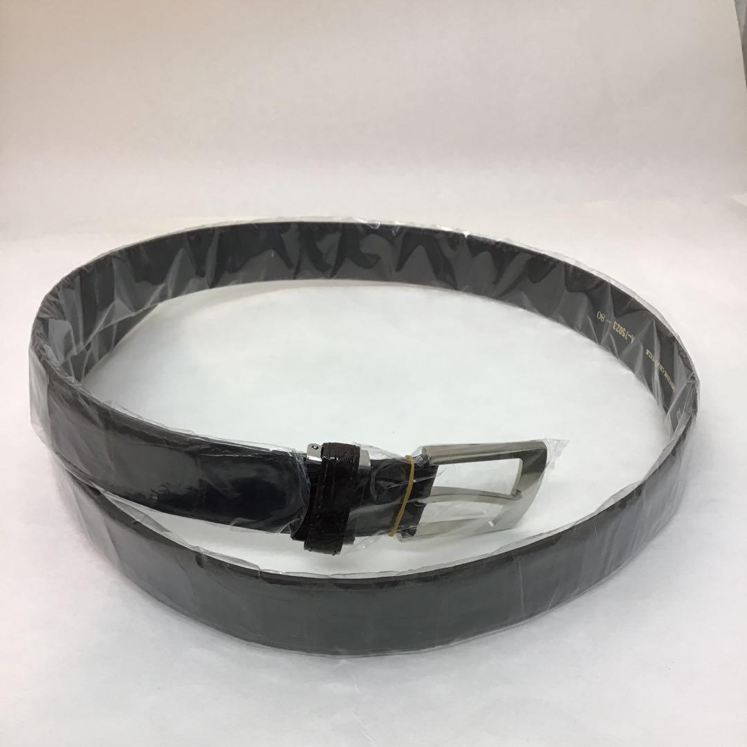 ❣️新品❣️純正クロコダイル　INDIAN SHIP クロコダイルベルト 日本製